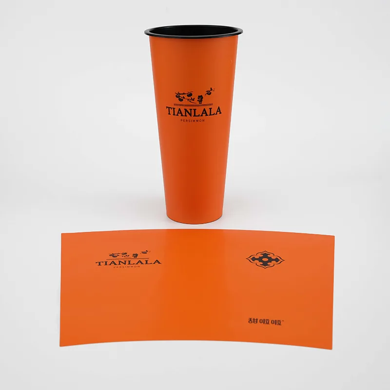 Moldeo por inyección de etiquetas IML para taza de café de PP