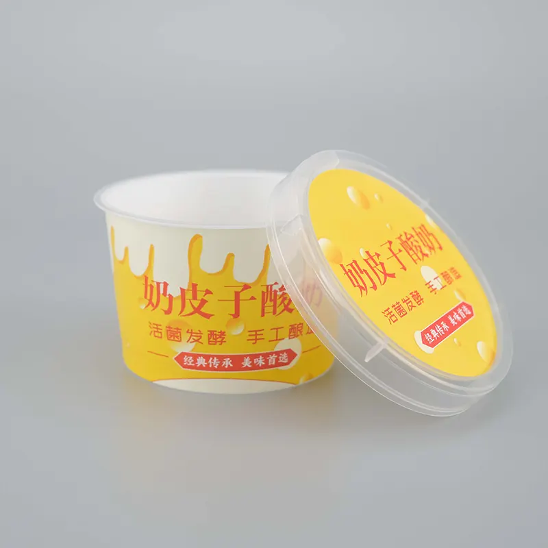 Moldeo por inyección de etiquetas IML para vaso de yogur PP